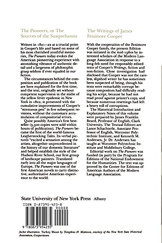The Pioneers (Writings of James Fenimore Cooper),Used