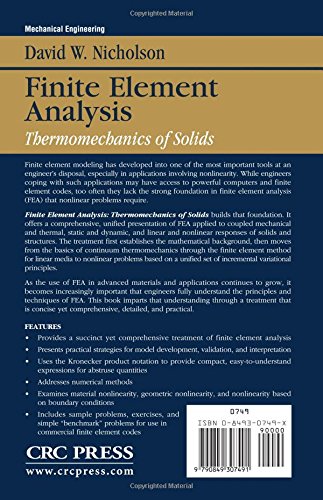 Finite Element Analysis: Thermomechanics of Solids,Used