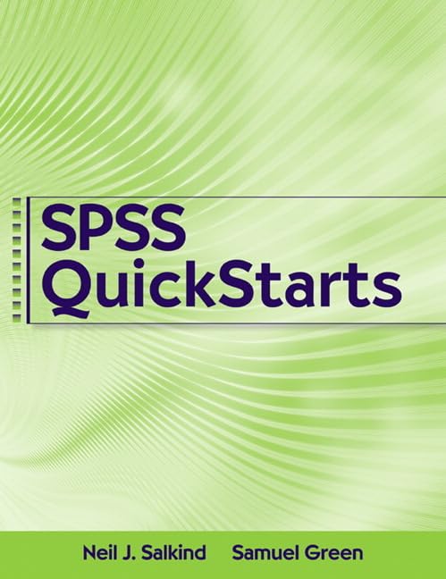 SPSS QuickStarts,Used