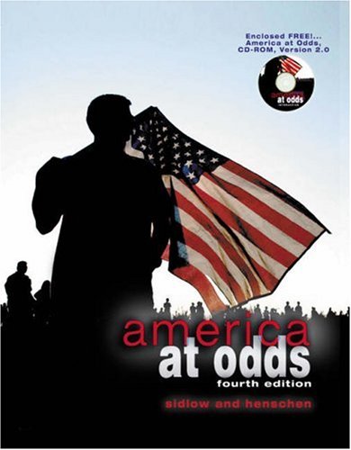 America at Odds (with CDROM and InfoTrac),Used