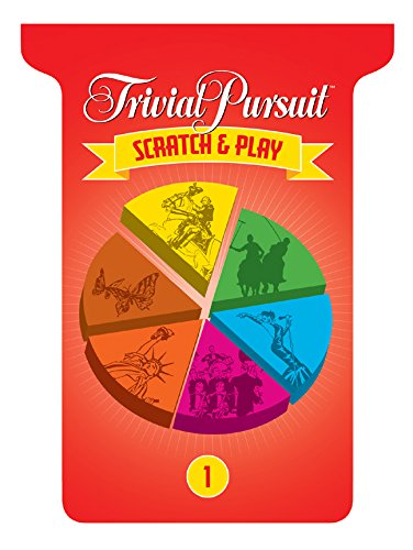TRIVIAL PURSUIT Scratch & Play #1,Used