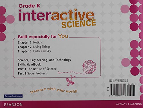 Science 2016, Student Edition, Grade K,Used