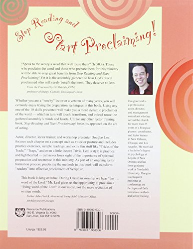 Stop Reading and Start Proclaiming! (ML Ministry),Used