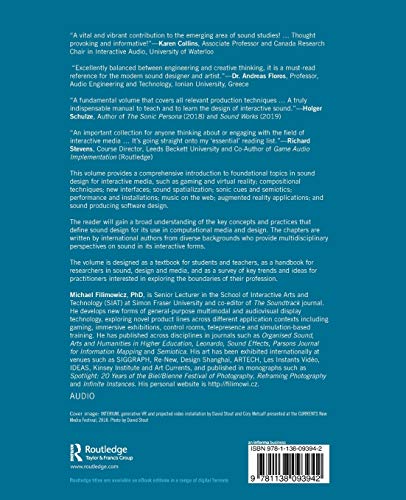 Foundations in Sound Design for Interactive Media: A Multidisciplinary Approach,Used