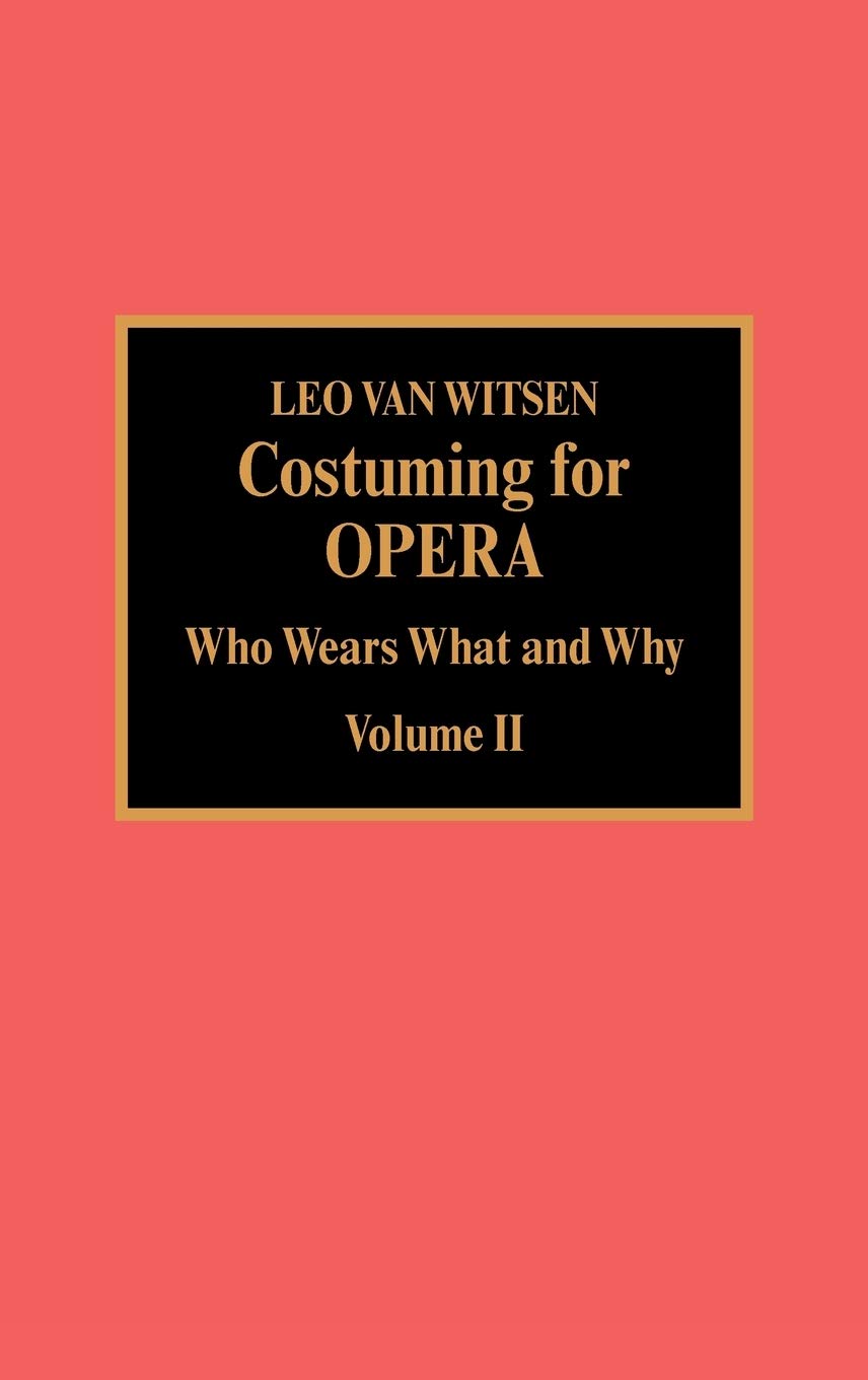 Costuming For Opera,Used
