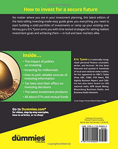 Investing For Dummies 8E P,Used
