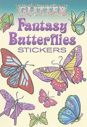 Glitter Fantasy Butterflies (Dover Little Activity Books: Insects),Used