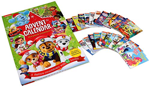 Nickelodeon: Storybook Collection Advent Calendar: A Festive Countdown with 24 Books,Used