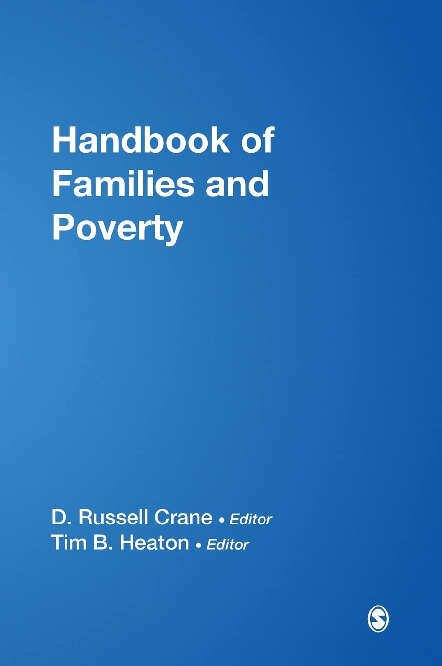 Handbook of Families and Poverty,Used