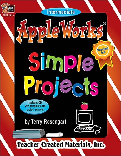 AppleWorks.. (ClarisWorks.. ) Simple Projects,Used