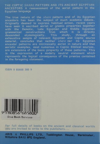 Coptic Share Pattern and its Ancient Egyptian Ancestors,Used