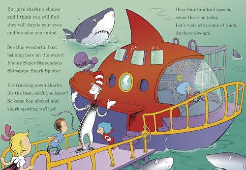 Hark! A Shark! All About Sharks (The Cat In The Hat'S Learning Library),Used