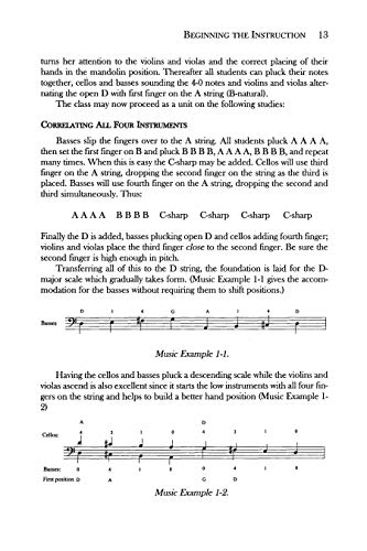 Teaching Stringed Instruments In Classes,New