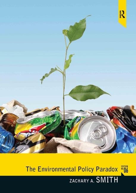 The Environmental Policy Paradox (6th Edition),Used