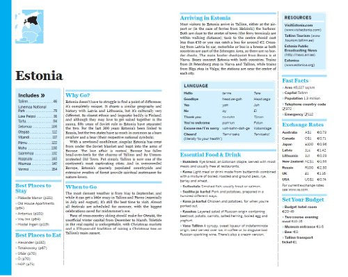 Estonia, Latvia & Lithuania (LONELY PLANET),Used