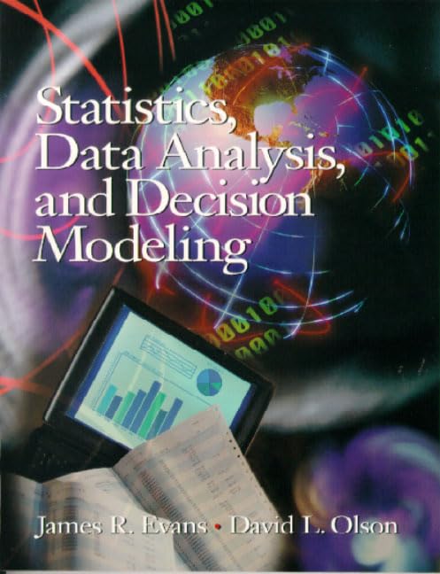 Statistics, Data Analysis, and Decision Modeling,Used