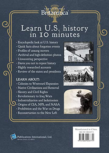 Encyclopaedia Britannica 10Minute Guide: U.S. History,Used