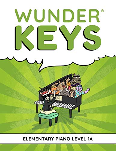 WunderKeys Elementary Piano Level 1A,Used