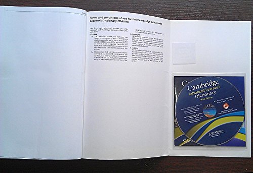 Cambridge Advanced Learner's Dictionary with CDROM,New