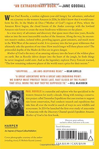 Mother of God: An Extraordinary Journey into the Uncharted Tributaries of the Western Amazon,New