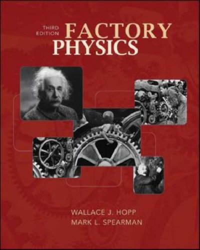 Factory Physics (The Mcgrawhil/Irwin Series)