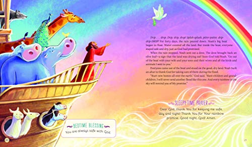 God's Words to Dream On: Bedtime Bible Stories and Prayers,Used