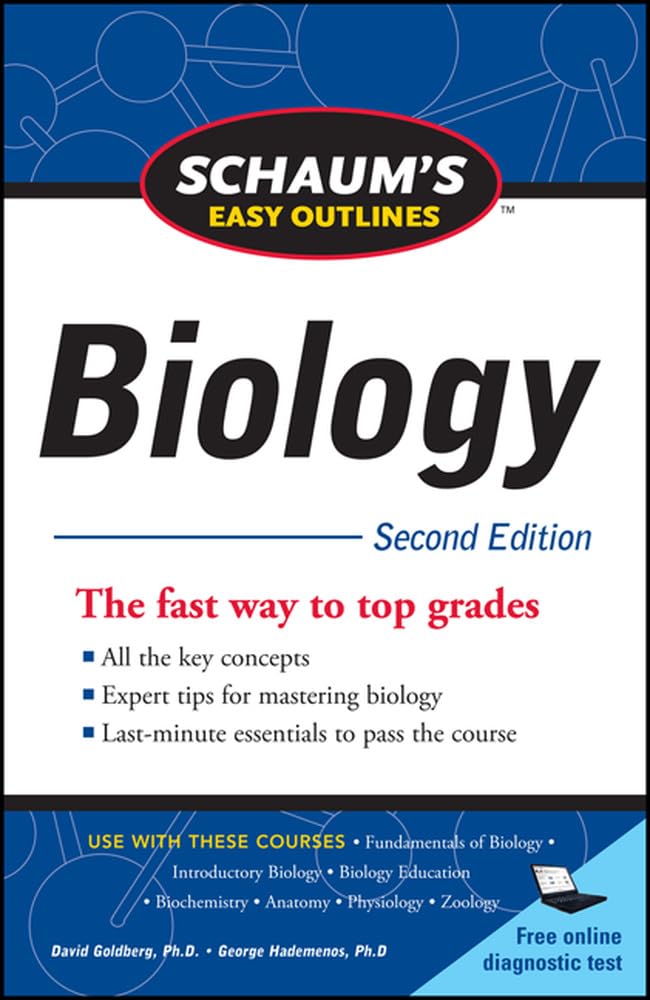 Schaum's Easy Outline of Biology, Second Edition (Schaum's Easy Outlines),Used