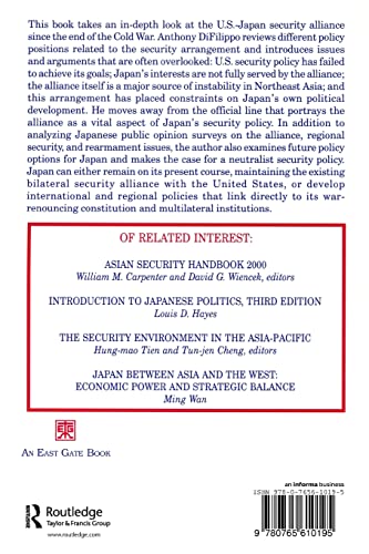 The Challenges of the USJapan Military Arrangement: Competing Security Transitions in a Changing International Environment,Used