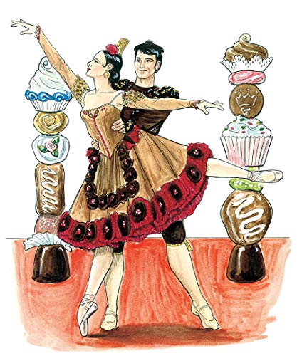 Nutcracker Ballet Coloring Book (Dover Christmas Coloring Books),Used