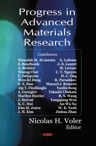 Progress in Advanced Materials Research,New