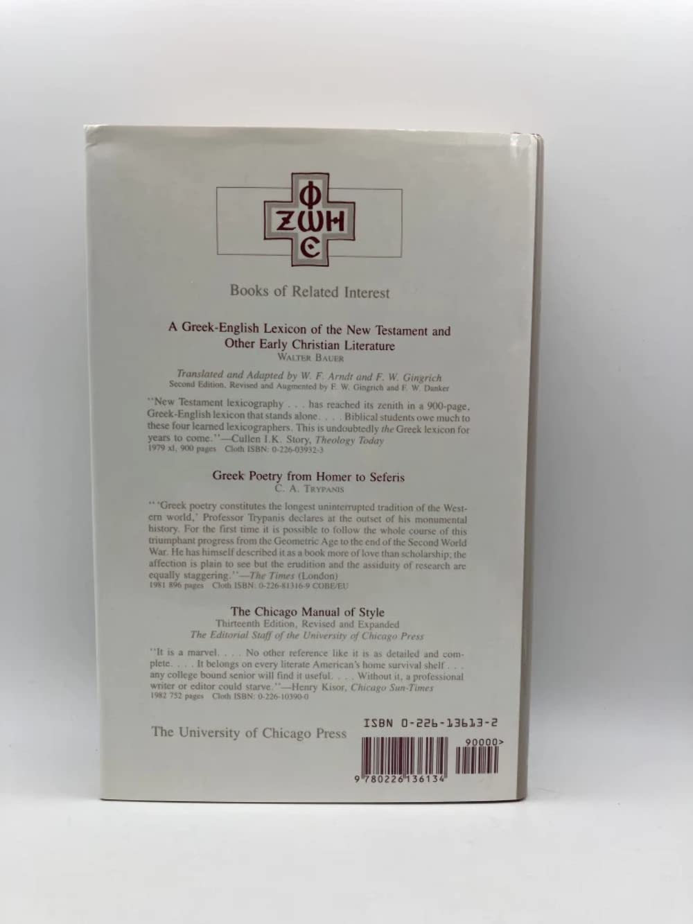 Shorter Lexicon of the Greek New Testament,New