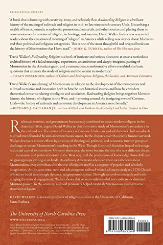 Railroading Religion: Mormons, Tourists, and the Corporate Spirit of the West,Used