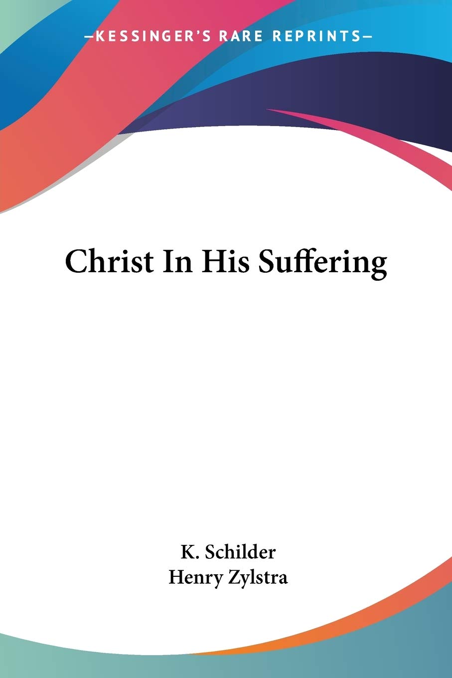 Christ In His Suffering,New