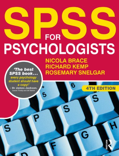 SPSS for Psychologists: Fourth Edition,Used