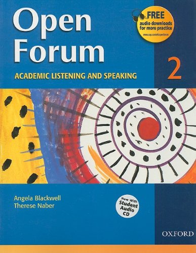 Open Forum Student Book 2: with Audio CD,Used