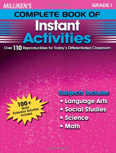Milliken'S Complete Book Of Instant Activities Grade 1,Used