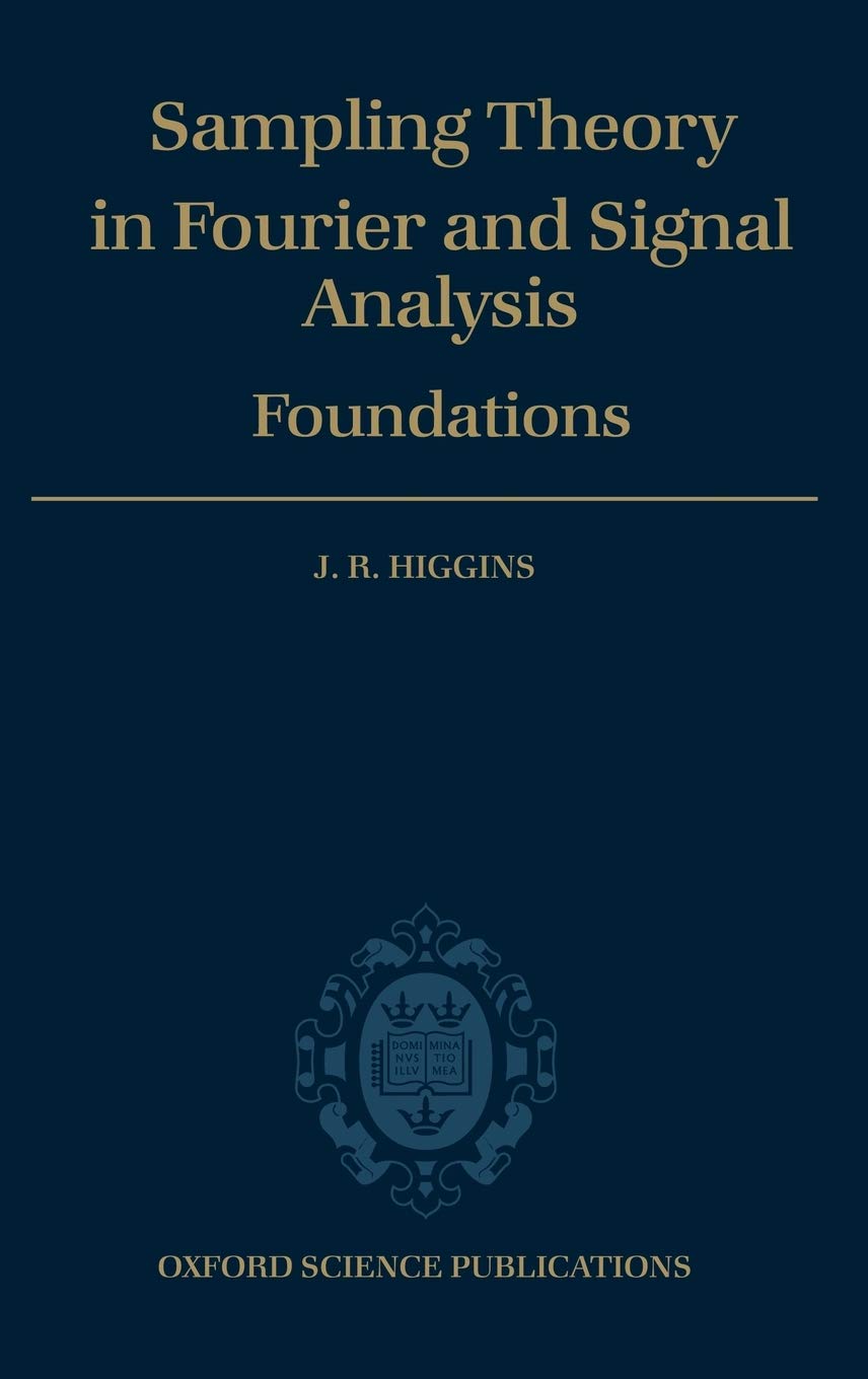 Sampling Theory in Fourier and Signal Analysis (Oxford Science Publications),Used