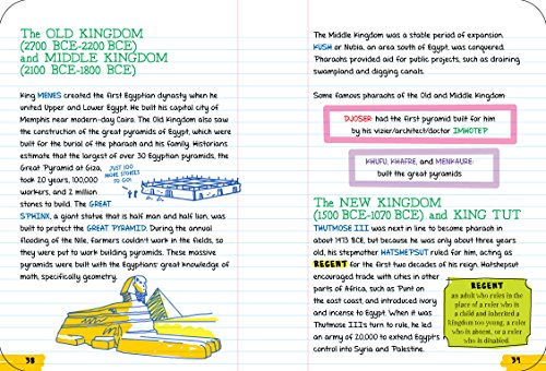 Everything You Need To Ace World History In One Big Fat Notebook: The Complete Middle School Study Guide (Big Fat Notebooks),Used