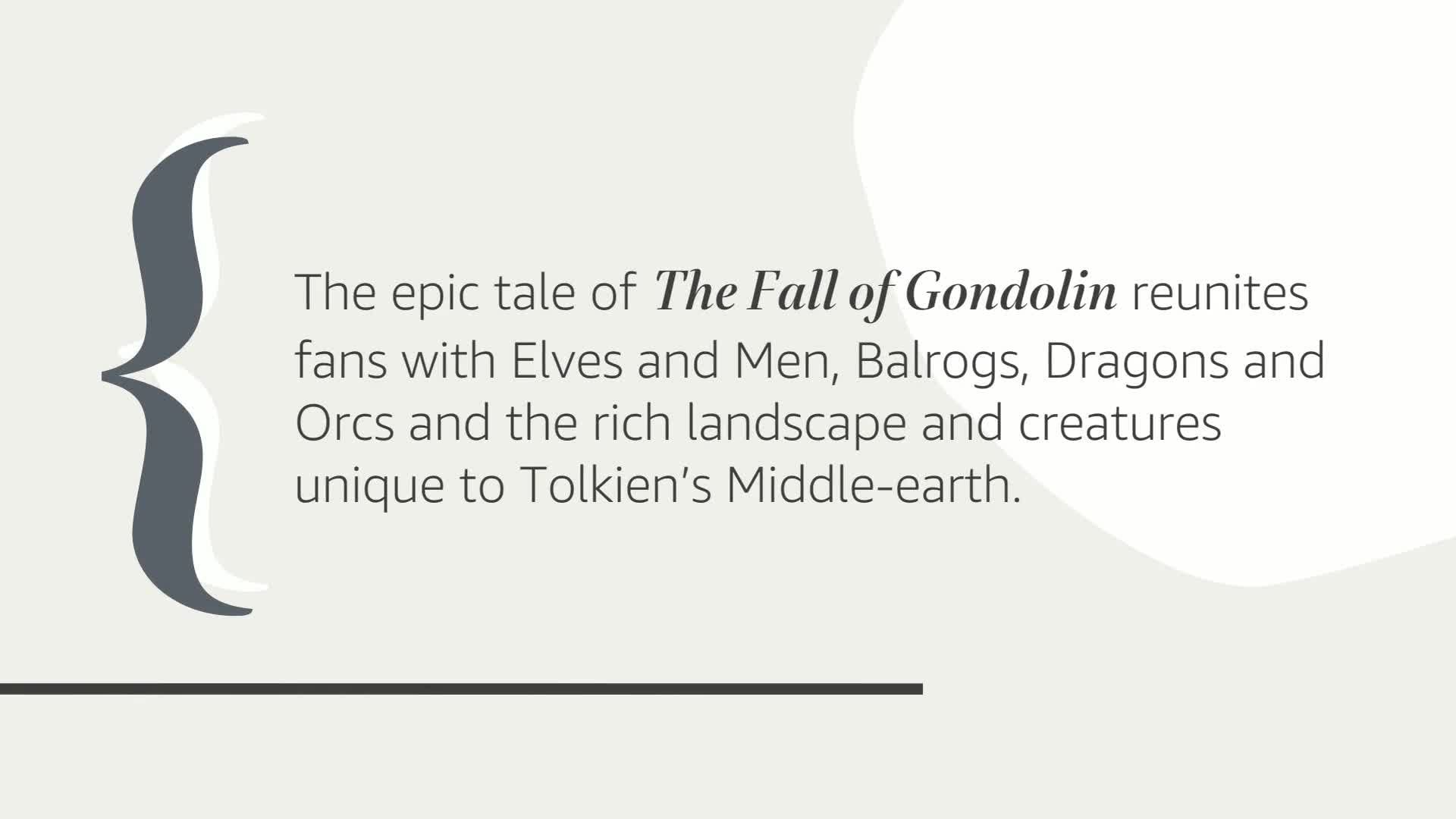 The Fall Of Gondolin,Used