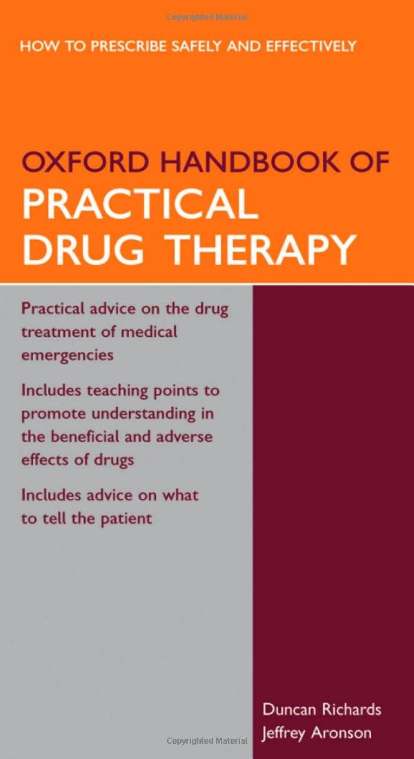 Oxford Handbook of Practical Drug Therapy (Oxford Handbooks Series),Used
