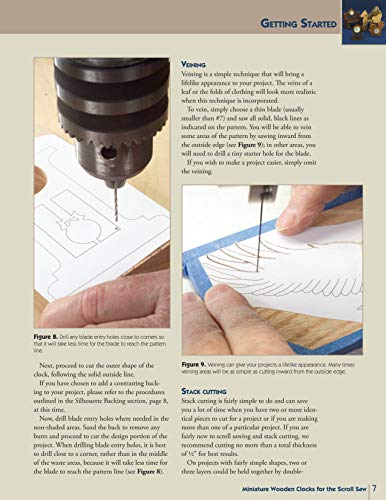 Miniature Wooden Clocks for the Scroll Saw: Over 250 Patterns from the Berry Basket Collection for Mini Clock Inserts (Fox Chape,Used
