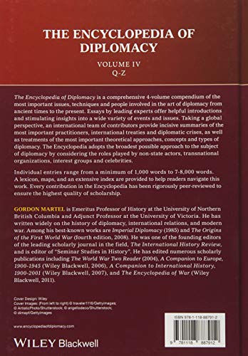 The Encyclopedia of Diplomacy,Used