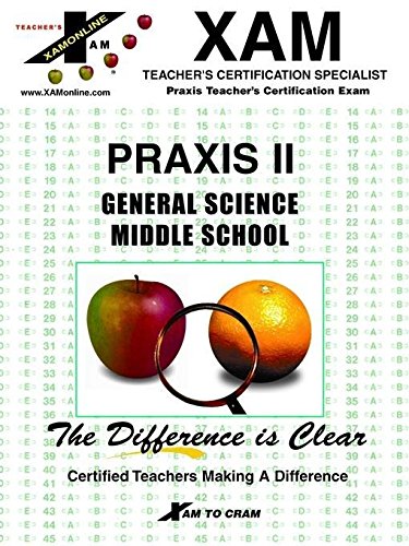 Praxis II General Science Middle School (Praxis Series),Used