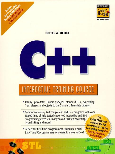 C++ Interactive Training Course,New