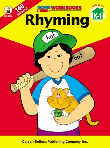 Rhyming, Grades K 1 (Home Workbooks),Used
