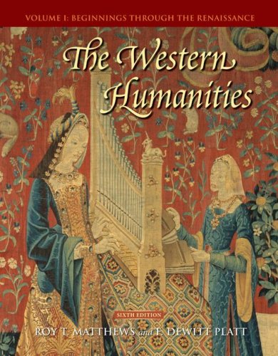 The Western Humanities, Volume 1,Used