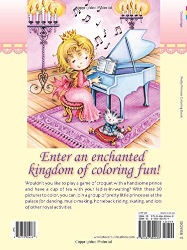 Pretty Princess Coloring Book (Dover Fantasy Coloring Books),Used