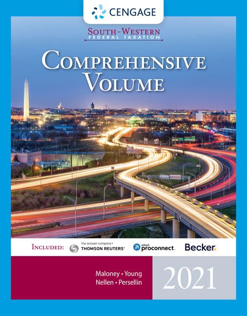SouthWestern Federal Taxation 2021: Comprehensive (with Intuit ProConnect Tax Online & RIA Checkpoint, 1 term Printed Access Ca,Used