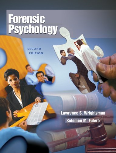 Forensic Psychology (With Infotrac),New