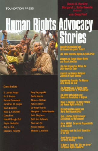 Human Rights Advocacy Stories (Law Stories),Used